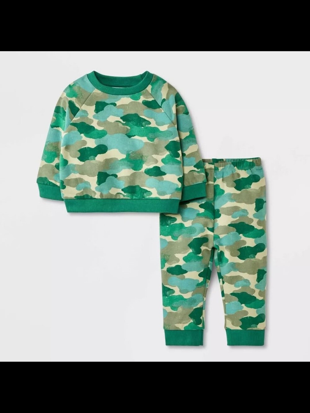 Cat & Jack - Boys Camo 2 Pc Outfit NWT